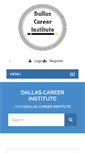 Mobile Screenshot of dallascareerinstitute.net